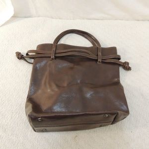 LARGE TOTE BAG STYLE PURSE ROBIN DRAWSTRING CLOSE HAND CARRY WC 50961